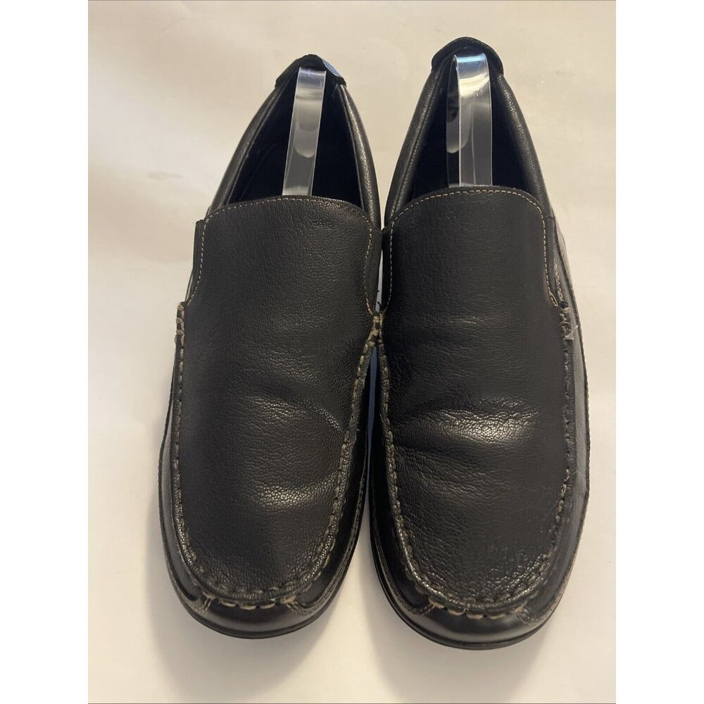 Cole Haan Black Leather Loafers